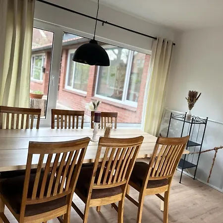 Ferienwohnung Rauf Und Justyna 2 Scharmbeck Exterior foto